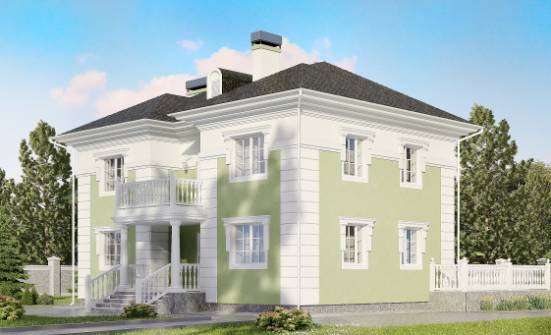155-005-П Проект двухэтажного дома, бюджетный домик из арболита Черкесск | Проекты домов от House Expert