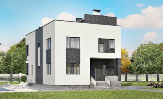 225-001-П Проект двухэтажного дома, просторный дом из бризолита Черкесск | Проекты домов от House Expert