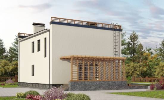 215-002-Л Проект двухэтажного дома, красивый дом из газобетона Карачаевск | Проекты домов от House Expert