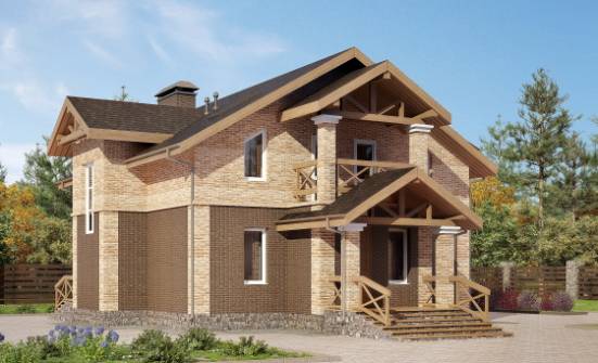 160-014-П Проект двухэтажного дома, уютный домик из керамзитобетонных блоков Карачаевск | Проекты домов от House Expert