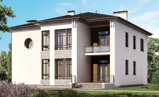 300-005-П Проект двухэтажного дома, классический дом из кирпича Черкесск | Проекты домов от House Expert