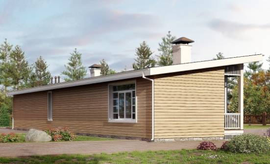 110-004-Л Проект бани из кирпича Черкесск | Проекты одноэтажных домов от House Expert
