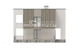 150-017-П Проект двухэтажного дома, красивый дом из теплоблока Карачаевск, House Expert