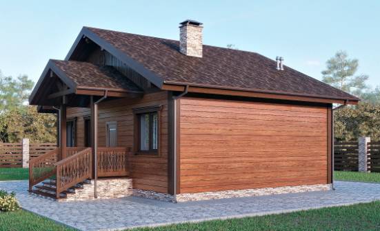 065-001-П Проект бани из арболита Черкесск | Проекты домов от House Expert