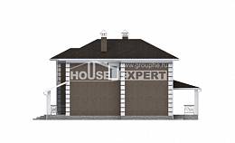 185-002-П Проект двухэтажного дома, недорогой коттедж из бризолита Карачаевск, House Expert