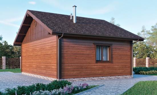 065-001-П Проект бани из арболита Черкесск | Проекты одноэтажных домов от House Expert